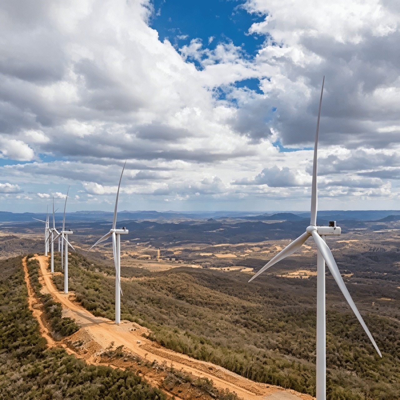 Onshore wind turbines